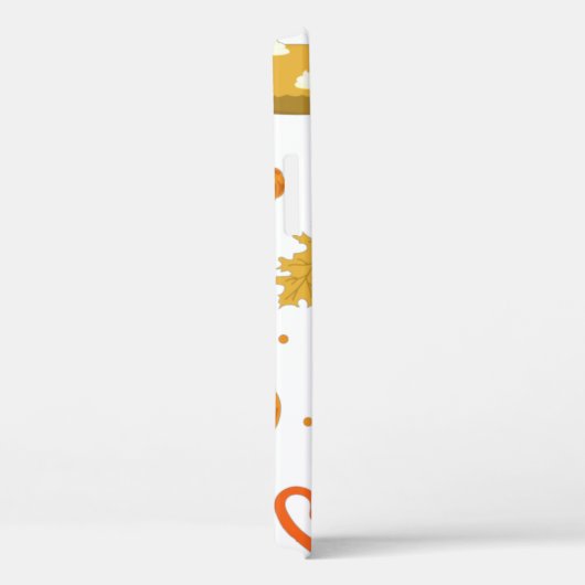 Liebe Kürbis Gewürzkaffee Case-Mate iPhone Hülle (Rückseite / Rechts)