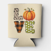 LIEBE - Kürbis und Herbstsaison Dosenkühler (Vorderseite)