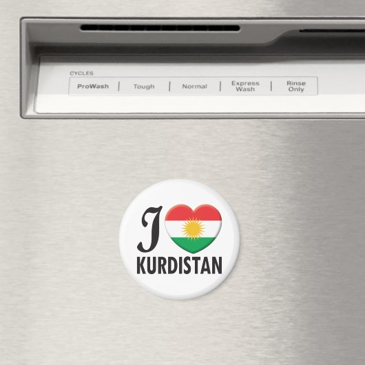 Liebe Kurdistan Magnet (In Situ (Geschirrspüler))