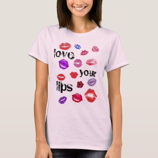 Liebe Küssen Shirt (Vorderseite)