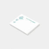 Liebe, küsst u. umarmt post-it klebezettel (angewinkelt)