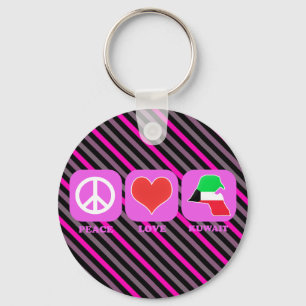 Liebe Kuwait Schlüsselanhänger