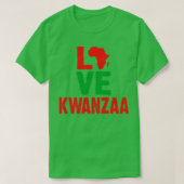 Liebe Kwanzaa T-Shirt (Design vorne)