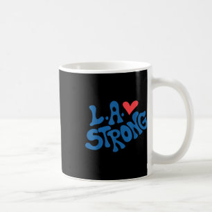 Liebe La Heart Los Angeles Starke Unterstützung Kaffeetasse