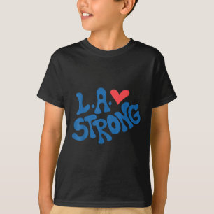 Liebe La Heart Los Angeles Starke Unterstützung T-Shirt