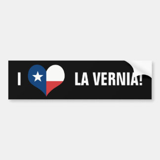 LIEBE LA VERNIA! AUTOAUFKLEBER