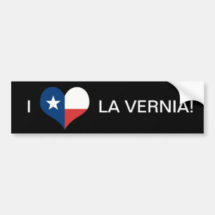 LIEBE LA VERNIA! AUTOAUFKLEBER