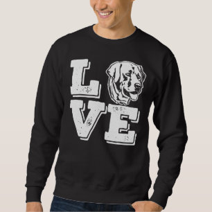 Liebe Labrador I Liebe Mein Gelbe Labrador Labrado Sweatshirt
