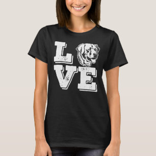 Liebe Labrador I Liebe Mein Gelbe Labrador Labrado T-Shirt