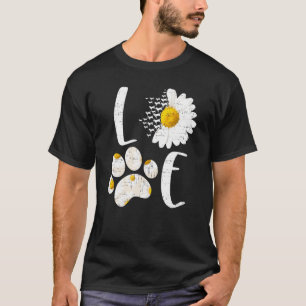 Liebe Labrador Retriever Kostüm Hund Paw Daisy Flo T-Shirt