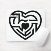 Liebe Labyrinth Mousepad (Mit Mouse)