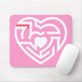 Liebe Labyrinth Mousepad (Mit Mouse)