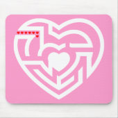Liebe Labyrinth Mousepad (Vorne)
