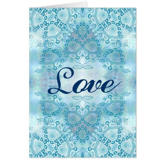 Liebe Lacey Card (Vorne)