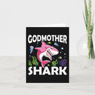 Liebe lächelt netter Fisch Godmatshai im Meer Karte
