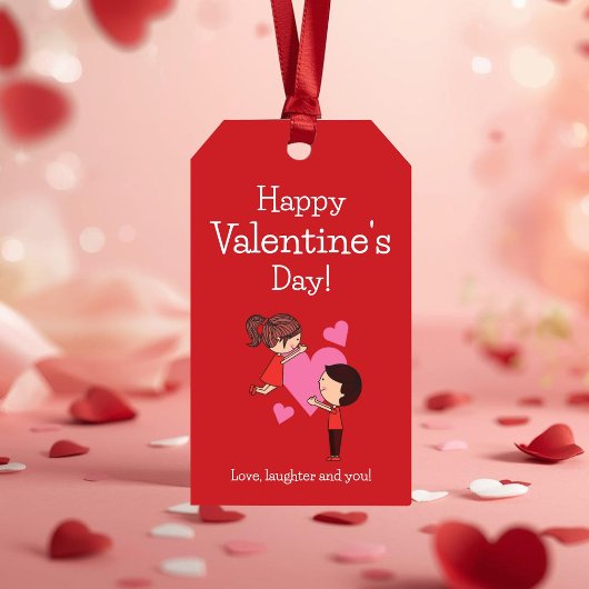 Liebe Lachen Du Romantisches Valentinstag-Geschenk Geschenkanhänger