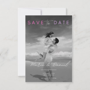 Liebe, Lachen & Für Immer Save The Date Karte