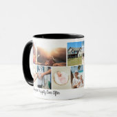 Liebe-Lachen glücklich immer nach Tasse (Vorderseite Links)