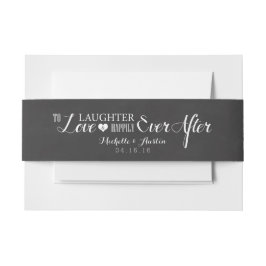 Liebe Lachen glücklich je nach Chalk Typografie Einladungsbanderole