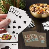 Liebe, Lachen, Leben Spielkarten (In Situ)