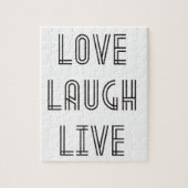 Liebe-Lachen Live Puzzle (Vertikal)