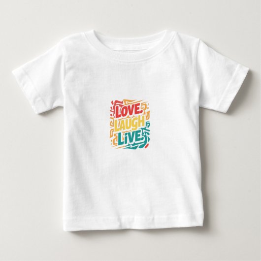 Liebe, Lachen, Live-T - Shirt (Vorderseite)