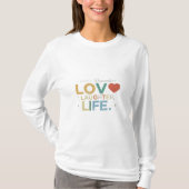 Liebe, Lachen T-Shirt (Vorderseite)
