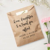 Liebe Lachen und eine Leckerei für nach der Hochze Geschenktütchen (Versiegelt)