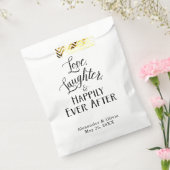 Liebe, Lachen und glücklich immer nach den Taschen Geschenktütchen (Versiegelt)