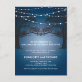 Liebe, Lachen und glücklich immer nach der Verlobu Einladungspostkarte (Vorderseite)