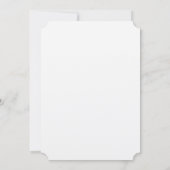 Liebe, Lachen und glücklich immer nach Hochzeit Einladung (Rückseite)