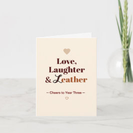 Liebe, Lachen und Leder 3. Karte