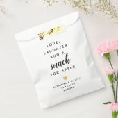 Liebe, Lacher und Snack nach Chic Snack Geschenktütchen (Versiegelt)
