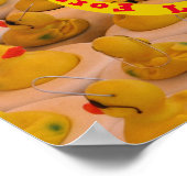 Liebe lacht Live-Gummihöschen Inspirationswörter Poster (Ecke)