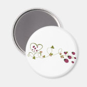 Liebe Ladybugs Magnet (Vorderseite/Rückseite)