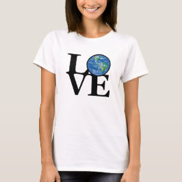 LIEBE Ladys Earth Ladys White Tank