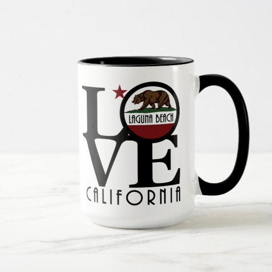 LIEBE Laguna Beach 15oz Tasse (Rechts)