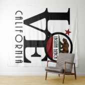 LIEBE Laguna Beach Wandteppich (Beispiel (Horizontal))