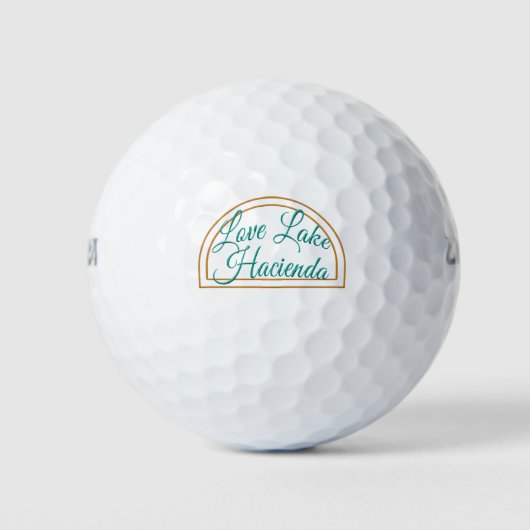 Liebe Lake Hacienda Golf Ball (Vorderseite)