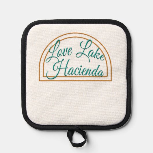Liebe Lake Hacienda Pot Holder Topflappen (Vorderseite)