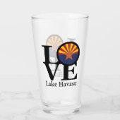 LIEBE Lake Havasu Glas (Rückseite)