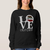 LIEBE Lake Tahoe Kalifornien Sweatshirt (Vorderseite)