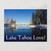 Liebe Lake Tahoe Postkarte (Vorderseite)