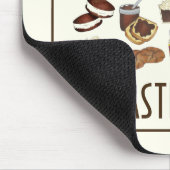 Liebe Lancaster PA Pennsylvania Dutch Amish Foods Mousepad (Ecke)