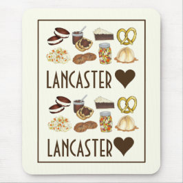 Liebe Lancaster PA Pennsylvania Dutch Amish Foods Mousepad