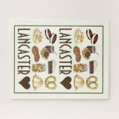 Liebe Lancaster PA Pennsylvania Dutch Amish Foods Puzzle (Horizontal)