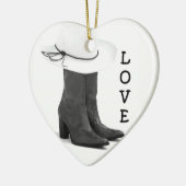 **LIEBE-LAND UND BOOTE** WEIHNACHTVERANSTALTUNG KERAMIKORNAMENT (Links)