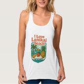 Liebe Lanikai Beach Top (Vorderseite)