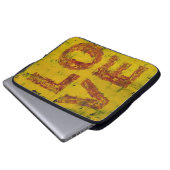 Liebe Laptop Schläfchen! Laptopschutzhülle (Vorne Knopf)