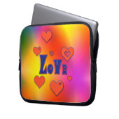 Liebe Laptopschutzhülle (Vorderseite Links)